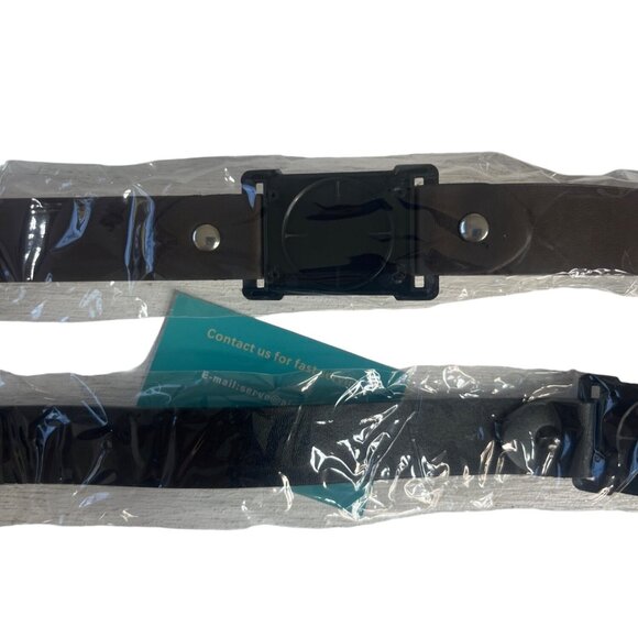 AZXL Airtag Dog Collar Holder Set Brown Black 2 Pack Adjustable Size Includes To - Picture 6 of 9